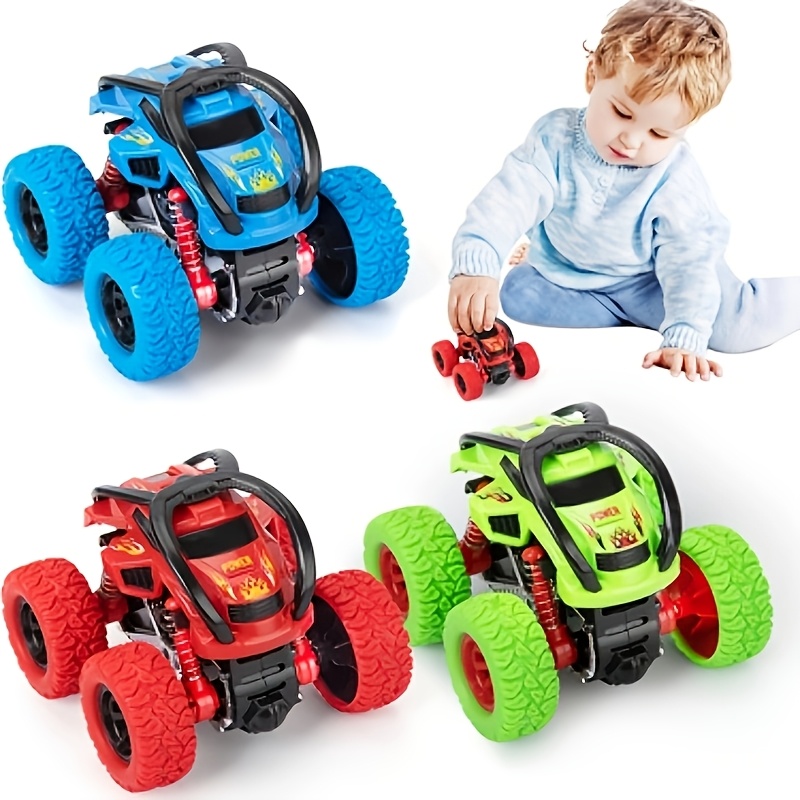 Colorful Macaron Monster Truck Toys